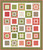 Christmas Lane Quilt Pattern Quilting Life Designs Moda Poinsettia and Pear