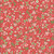 Mia Presley Designs Fabric Retro Christmas Red Cream Heirloom Foulard