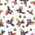 Quilting Treasures Fabrics Flight of the Hummingbird Dan Morris Hummingbirds White