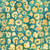 Quilting Treasures Fabrics Opulence Raja Batiks Flower Toss Aqua
