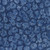 Quilting Treasures Fabrics Opulence Raja Batiks Flower Toss Denim