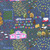 Andover Fabrics Our Simple Life Charisma Horton The Little Pink Homestead Night Sky Blue