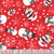 Studio E Fabrics The Cool Club Flannel Snowman Toss Red