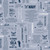 AE Nathan Fabrics US Navy Sky Blue Navy Blue Blue Slogans Sayings Mottos
