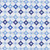 Windham Fabrics Chateau Meow Whistler Studios Daisy Diamonds White Blue