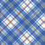 Clothworks Fabrics 108 Inch Wide Quilt Backing Diagonal Plaid Mt Vernon Royal Blue
