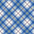 Clothworks Fabrics 108 Inch Wide Quilt Backing Diagonal Plaid Mt Vernon Royal Blue