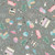 Robert Kaufman Fabrics Wintertime Sally Wilson Fog Grey Snowy Buildings Cars Trees Buses