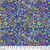 Free Spirit Fabrics Kaffe Fassett Perennials Cobalt Paperweights