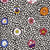 Free Spirit Fabrics Kaffe Fassett Perennials White Guinea Flower