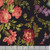 Windham Fabrics 108 Inch Wide Quilt Backs Classic Floral  Black