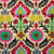 Waverly Santa Maria Desert Flower Folk Art Floral Medallion Suzani Blooms