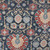 Covington Fabrics Bashir Ink Weathered Kilim Rug Print Ink Blue
