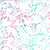 Hoffman Fabrics Bali Batiks 2022 Rainbow of Pastels Summer Boughs Bubblegum