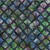 Hoffman Fabrics Bali Batiks 2022 Rainbow of Pastels Fan Palm Bargello Spring