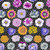 Free Spirit Fabrics August 2022 Kaffe Fassett Collective by Kaffe Fassett Big Blooms Black