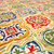 Hamilton Fabrics Seville Spring Colorful Tiles