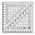 This 12-1/2 inch square features easy-to-read black and white markings printed in 1 inch grids marked in 1/8 inch and 1/4 inch increments.