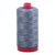 Aurifil Mako Cotton 12 Weight 2 Ply Large Spool 386 Yards 325 Meters Dark Grey
