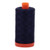 Aurifil Mako Cotton 12 Weight 2 Ply Large Spool 386 Yards 325 Meters Very Dark Navy