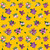 Clothworks Fabrics Garden Gems Perfect Posies Gold