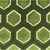 Hamilton Fabrics Ruggles Emerald Hexagon Cut Velvet Texture