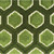 Hamilton Fabrics Ruggles Emerald Hexagon Cut Velvet Texture