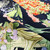 Hamilton Fabrics Weymouth Navy Bright Fruit Trees in Flower