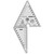 The Multi-Size 2 Peaks in 1 Triangle ruler combines the angles you need to create triangle in a square blocks which requires a two to one ratio.