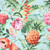 P Kaufmann Fabrics Talaieh Caribbean Blue Exotic Tropical Flowers