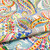 Waverly Fabrics Painterly Mosaic Floral Paisley