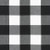 Robert Kaufman Carolina Gingham Check 2 Inch Black Gingham