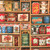 Robert Kaufman Fabrics Library of Rarities Vintage Tea Tins