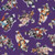 Elizabeths Studio Fabrics Pride Pow Wow Dancers Purple