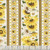 Timeless Treasures Fabrics Honey Bee Farm Flowers And Bees Repeating Stripe Cream