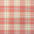 Covington Fabrics Somerset Coral Pink Textured Windowpane Plaid