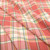 Covington Fabrics Somerset Coral Pink Textured Windowpane Plaid