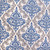 Magnolia Home Fashions Anna Yacht Blue Fret Damask