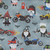 Timeless Treasures Fabrics Bad to the Gnome Biker Gnomes