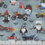Timeless Treasures Fabrics Bad to the Gnome Biker Gnomes