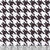 Timeless Treasures Fabrics Feeline Good! Kitty Houndstooth