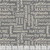 Benartex Fabrics Burlap Coastal Words Grey