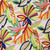 P / Kaufmann Fabrics Florianda Firecracker Electric Bright Tropical Palms