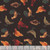 Timeless Treasures Fabrics Spring Chicken Tossed Roosters And Hens Black