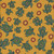 Elizabeth's Studios Fabrics Strong Earth Woman Turtles Gold