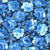 Robert Kaufman Fabrics Garden Blues Sevenberry Roses Navy