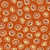 Henry Glass Fabrics Quiet Grace Kim Diehl Tossed Blossoms Orange