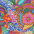 Quilting Treasures Fabrics Carnivale Floral Geometric White Multi