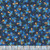 Quilting Treasures Fabrics Dancing Blossoms Dan Morris Iris Allover Navy