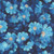 Quilting Treasures Fabrics Dancing Blossoms Dan Morris Large Packed Floral Midnight